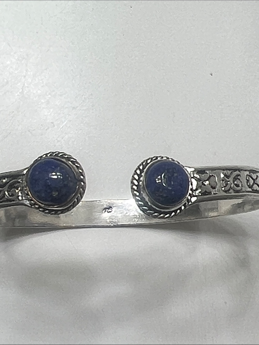 Blue Lapis Cuff Bracelet